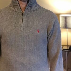 Ralph Lauren Quarter Zip Sweater